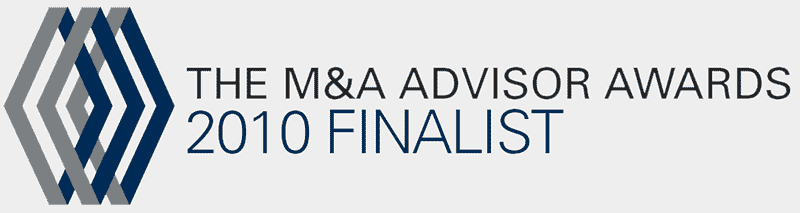 The M&A Advisor Awards, 2010 Finalist